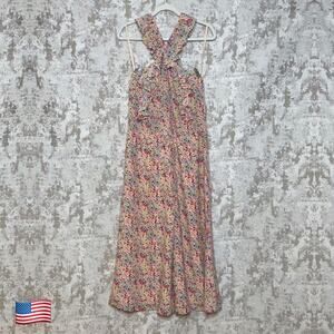 Rebecca Taylor Margo Floral Silk Jumpsuit